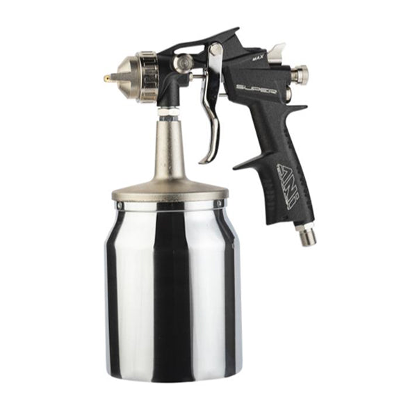 F160/S TMD1 - PROFESSIONAL Airbrush with UPPER CUP - Thermo-manometer - IN CASE - Ani F160/S TMD1 - PROFESSIONAL Airbrush with UPPER CUP - Thermo-manometer - IN CASE - Ani